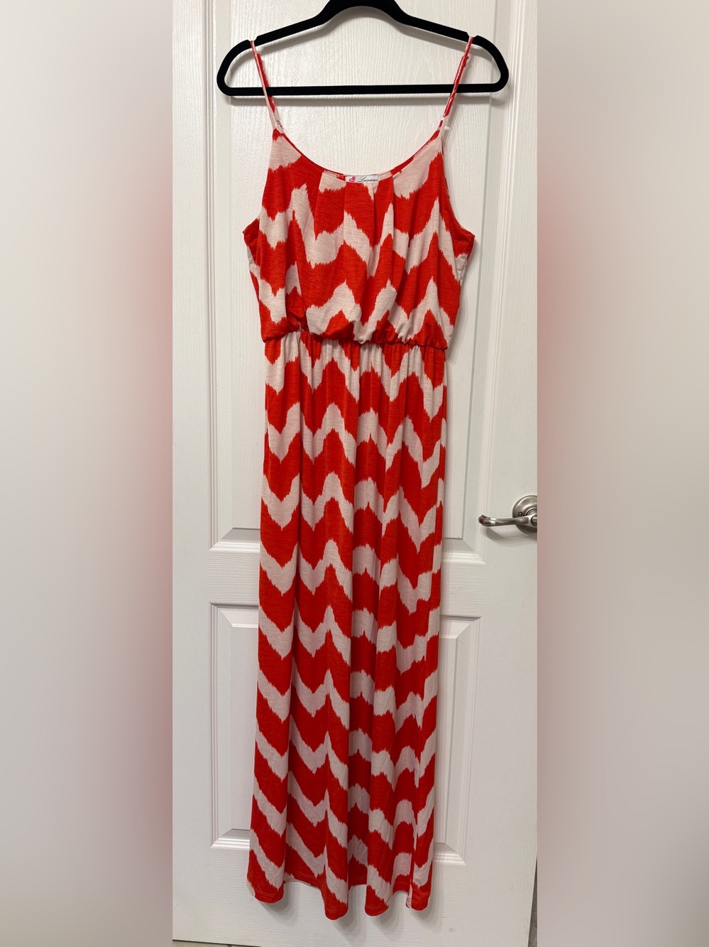 Chevron Maxi Dress